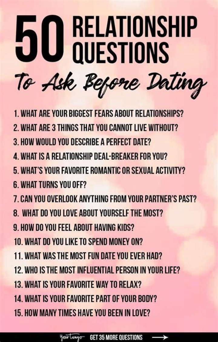 21 Questions For a New Relationship — Best Life