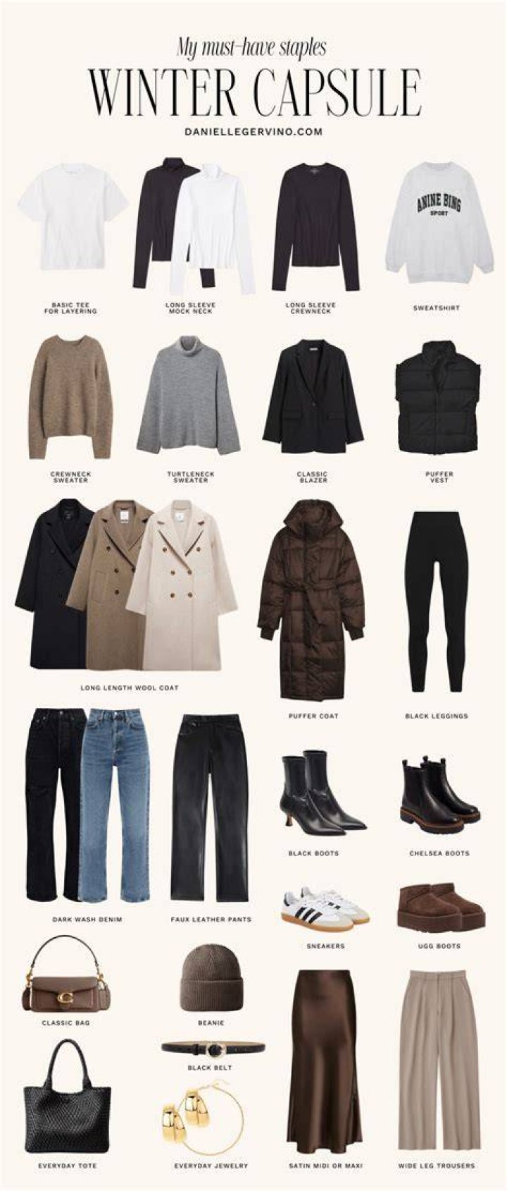 6 Winter Wardrobe Essentials You Need at Every Age
