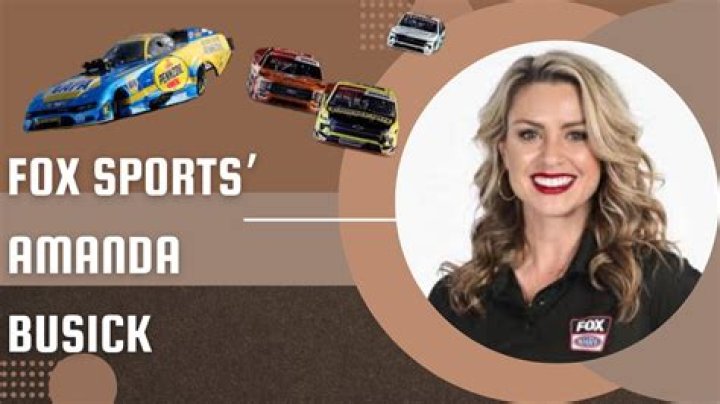 Amanda Busick Bio- family, education, net worth, salary, married life, biography, nationality, career, fox sports