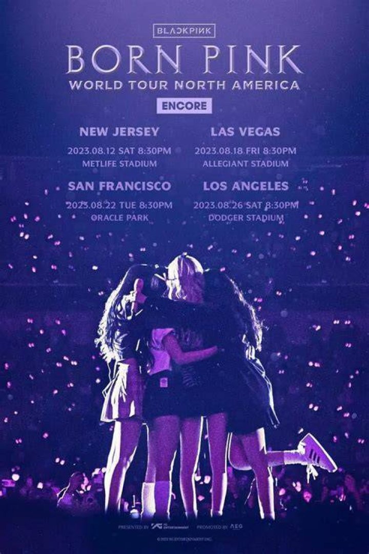 BLACKPINK Announce North American Stadium Dates For Their Born Pink World Tour Encore