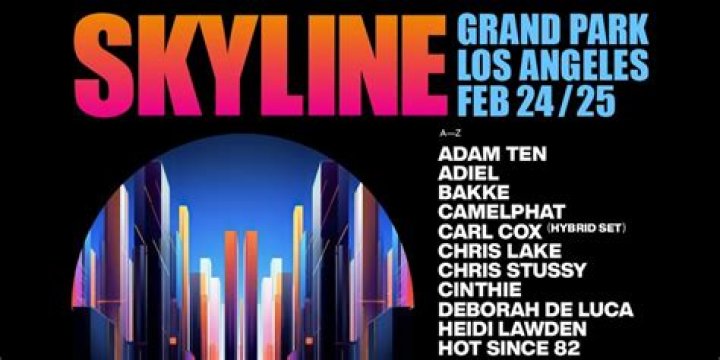 Carl Cox, Chris Lake, And Vintage Culture To Headline L.A.’s Skyline Music Festival 2024