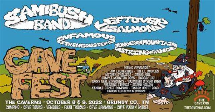 CaveFest Announces Second Annual Artist Lineup With Sam Bush, The Infamous Stringdusters, & More