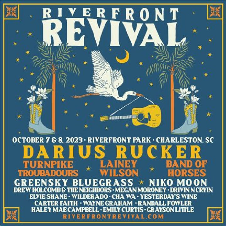 Darius Rucker’s Riverfront Revival Music Festival Announces Daily Lineup & Single-Day Tickets