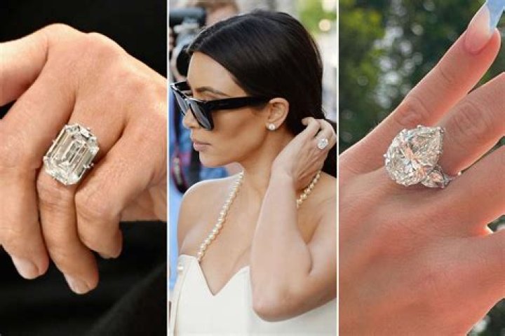 How Many Carats Is Kim Kardashian's Engagement Ring?