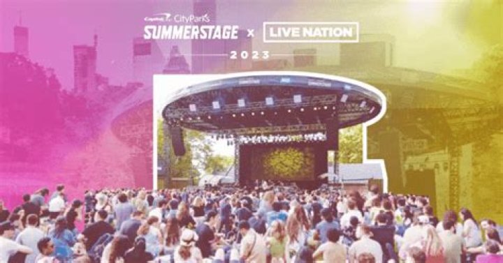 Live Nation Announces Booking Partnership with The Capital One City Parks Foundation Summerstage in Central Park