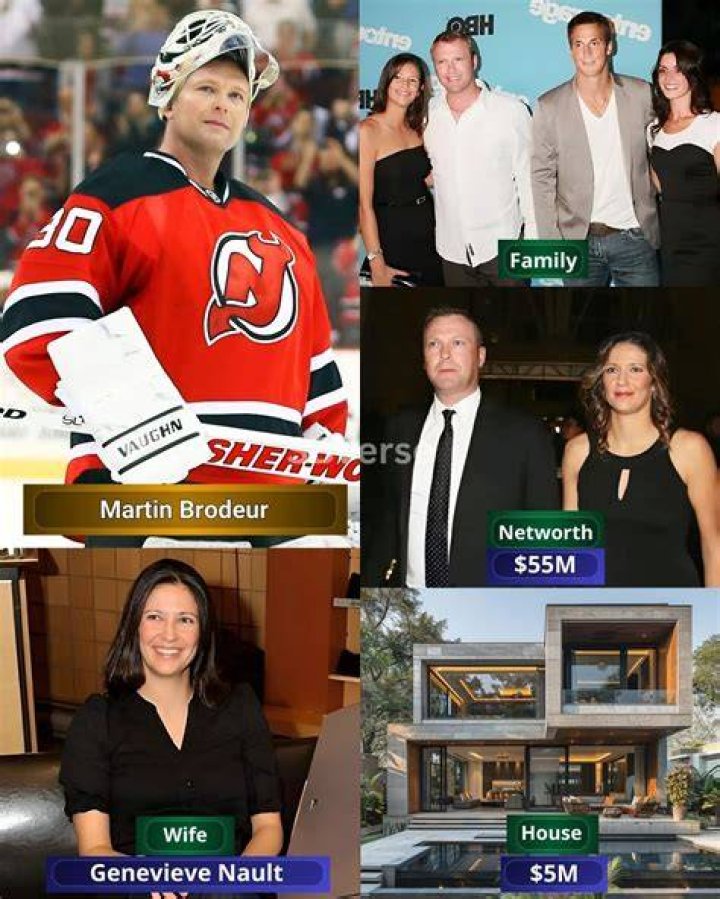 Martin Brodeur Bio - married, salary, net worth