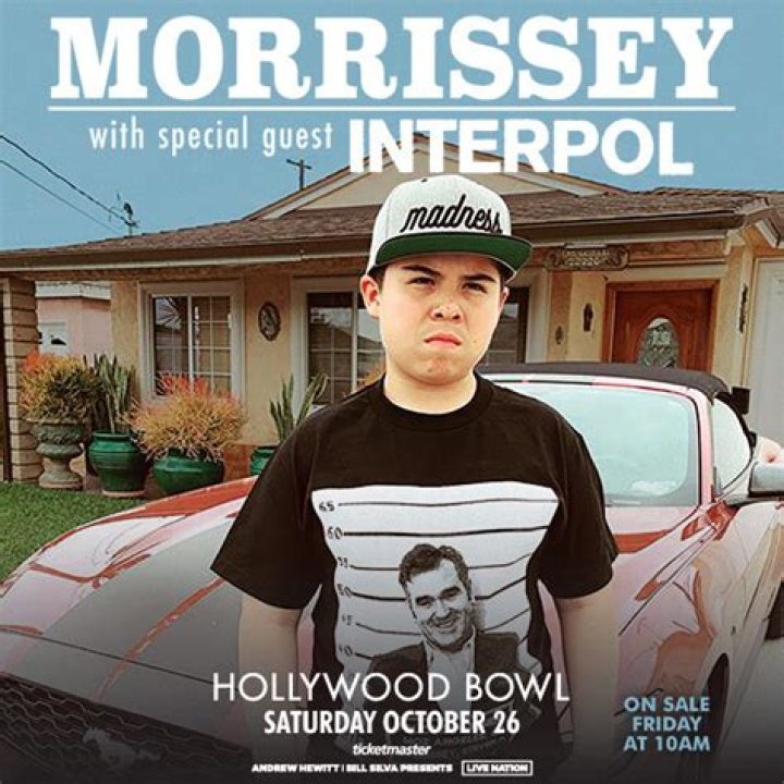 Morrissey Announces Hollywood Bowl Tour Finale
