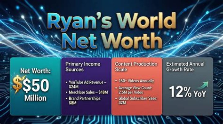 Ryan's World net worth, income and estimated earnings of Youtuber channel