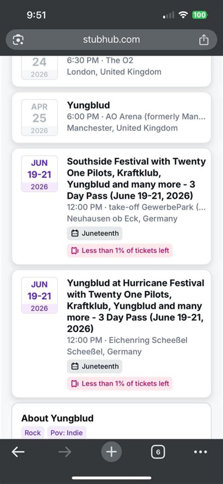 StubHub Launch In Germany