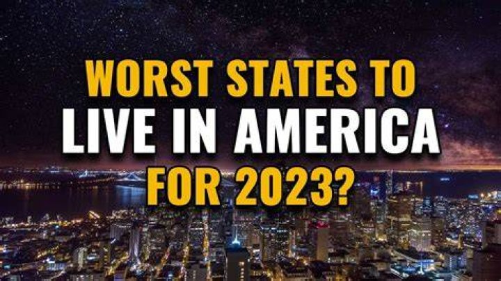 This Is the Worst State to Live in Right Now
